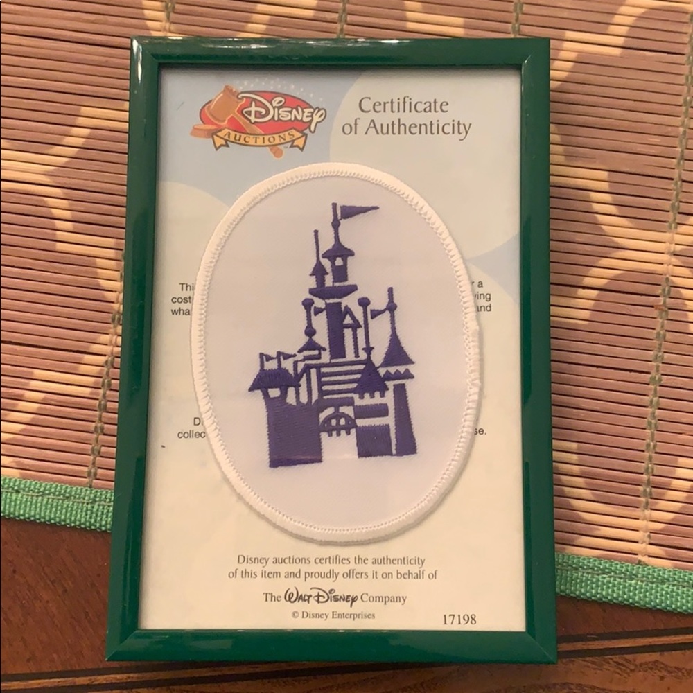 Sleeping Beauty Castle patch- collectors item